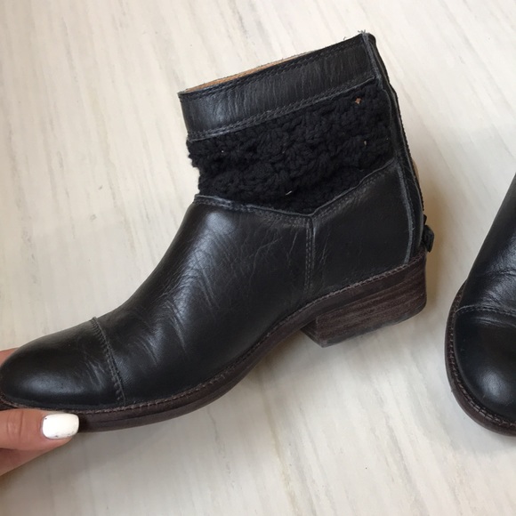 Latigo genuine leather black boot size 7 - Picture 2 of 8